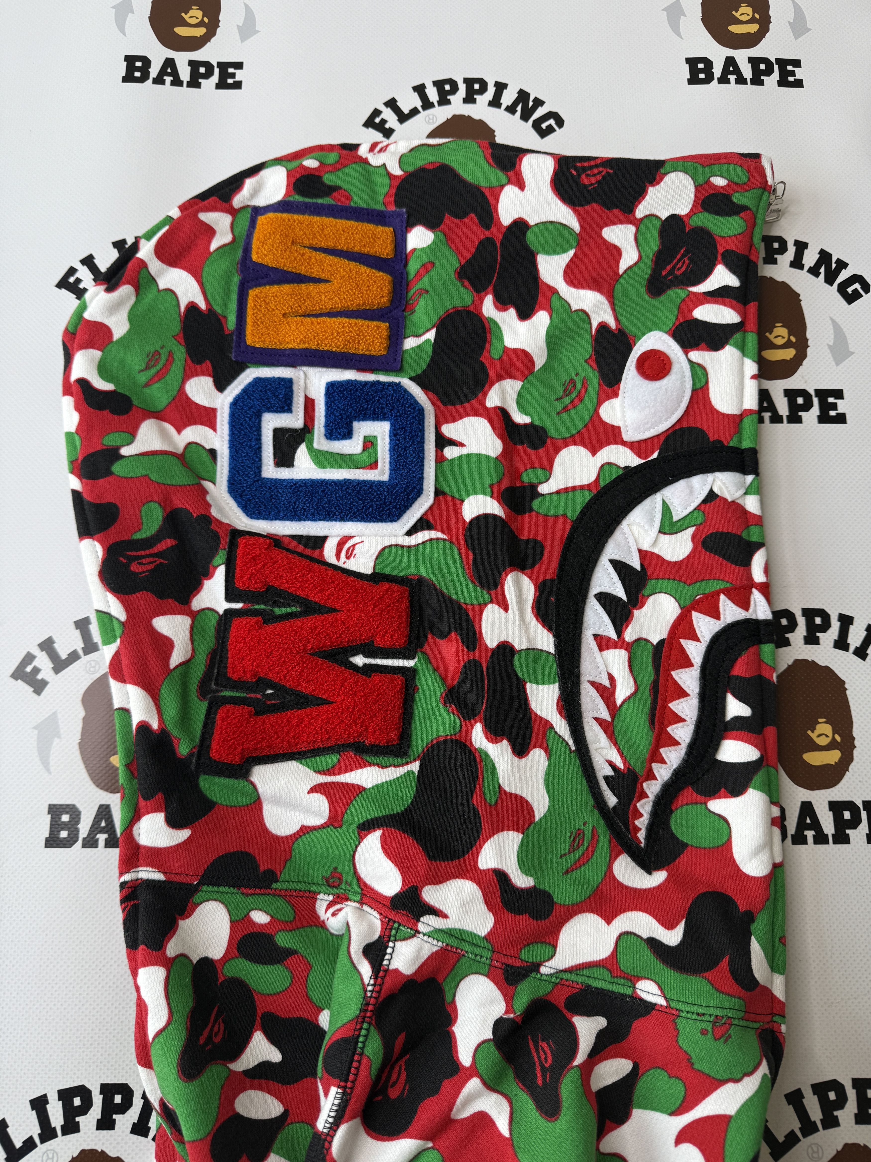 Bape BAPE DUBAI SEPARATE SHARK FULL ZIP HOODIE Size US XL / EU 56 / 4 - 5 Thumbnail