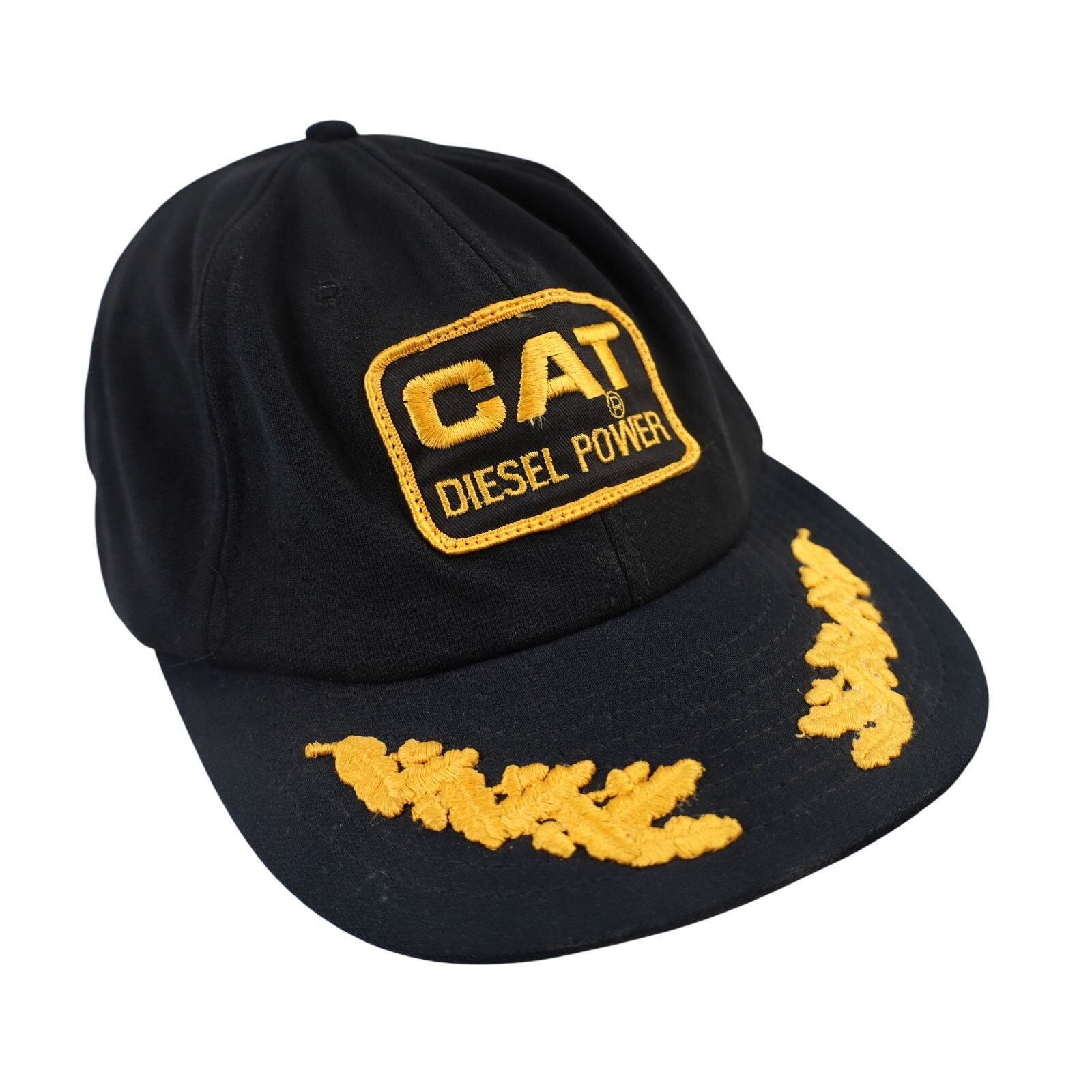 Vintage Vintage Cat Diesel Power Snapback Trucker Hat Size ONE SIZE - 2 Thumbnail
