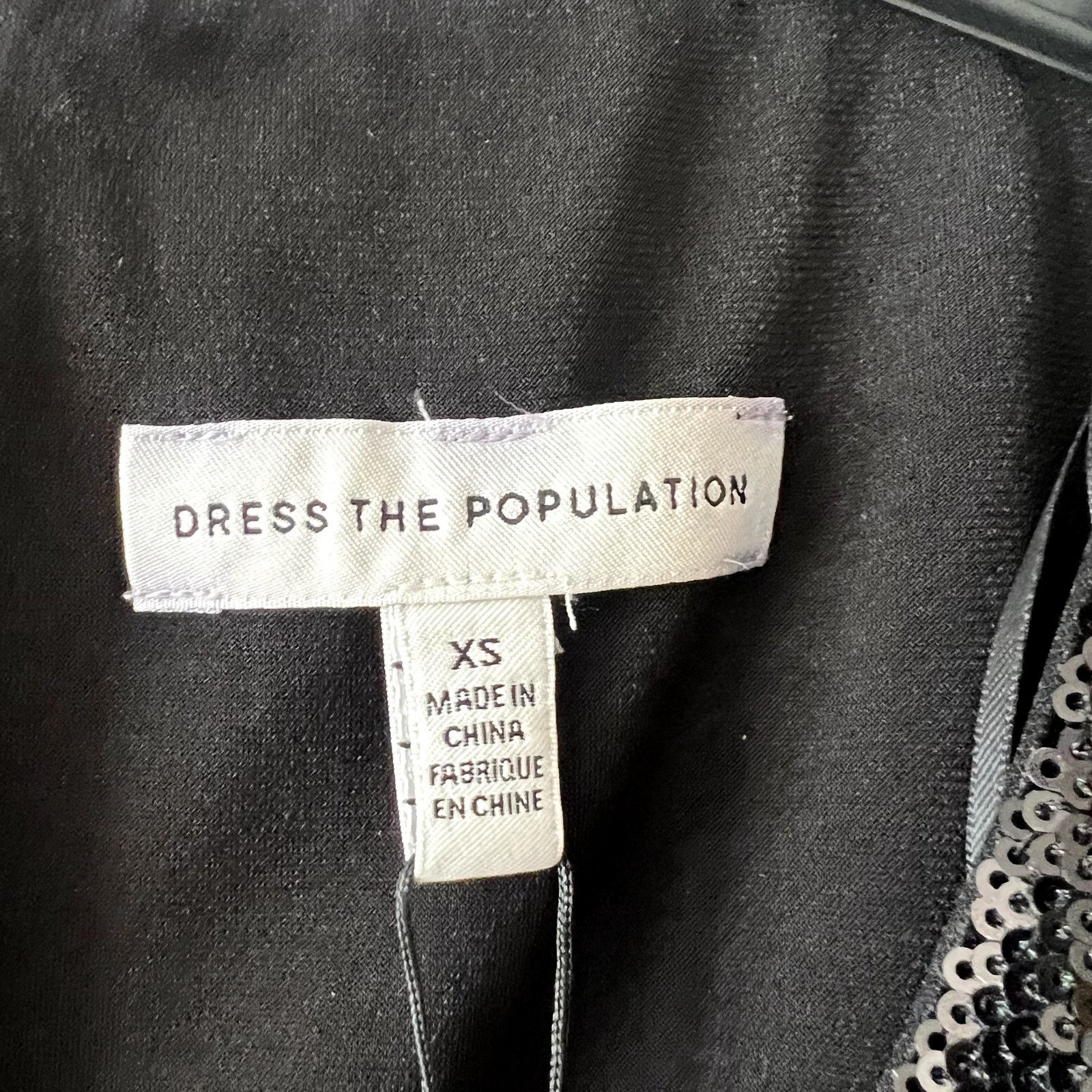 Dress the Population Dress The Population Jaleah Bodycon Midi Dress Black size XS Size XS / US 0-2 / IT 36-38 - 5 Thumbnail