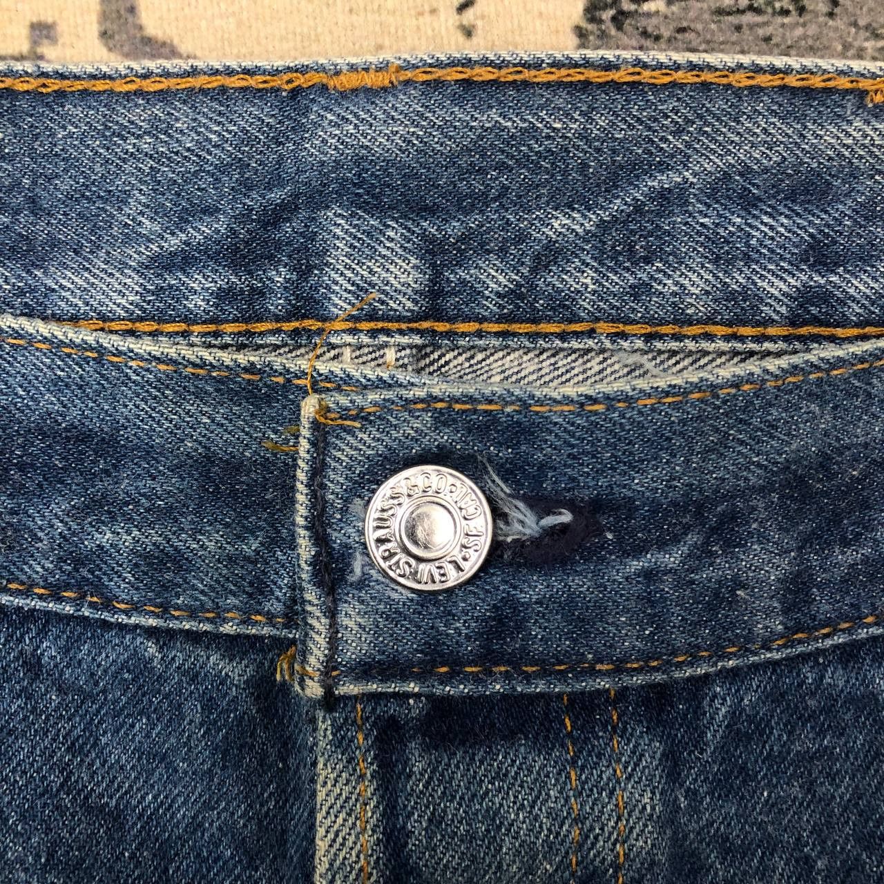 Levi's P778 VTG 501 made in usa LEVI'S JEANS RIPPED Size US 38 / EU 54 - 6 Thumbnail