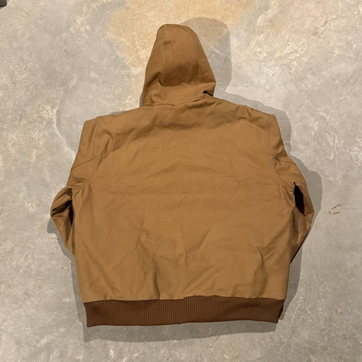 Carhartt Vintage Carhartt J140 BRN Hooded Duck Canvas Work Jacket Size US XL / EU 56 / 4 - 8 Thumbnail