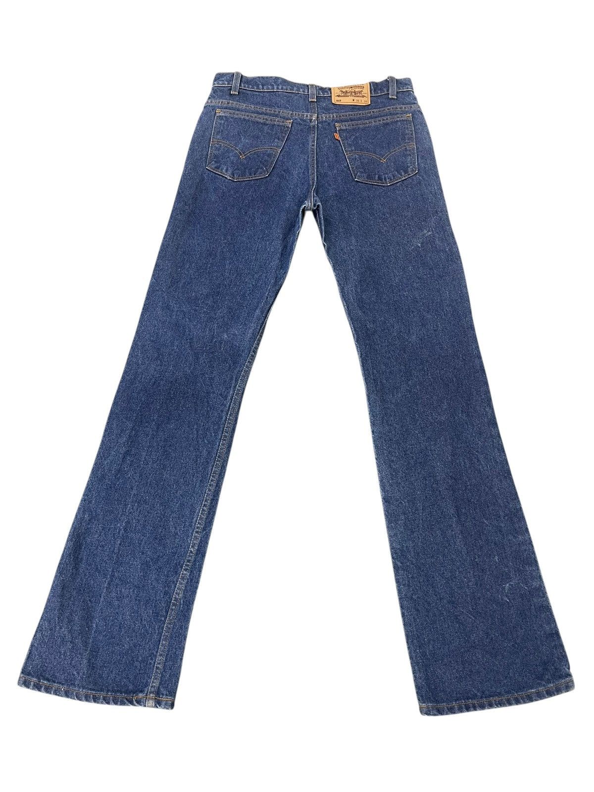 Hysteric Glamour Slight Flare Jeans Vtg 1996 Levi’s 517 USA Orange Tab 2🟦0 Size US 35 - 12 Thumbnail