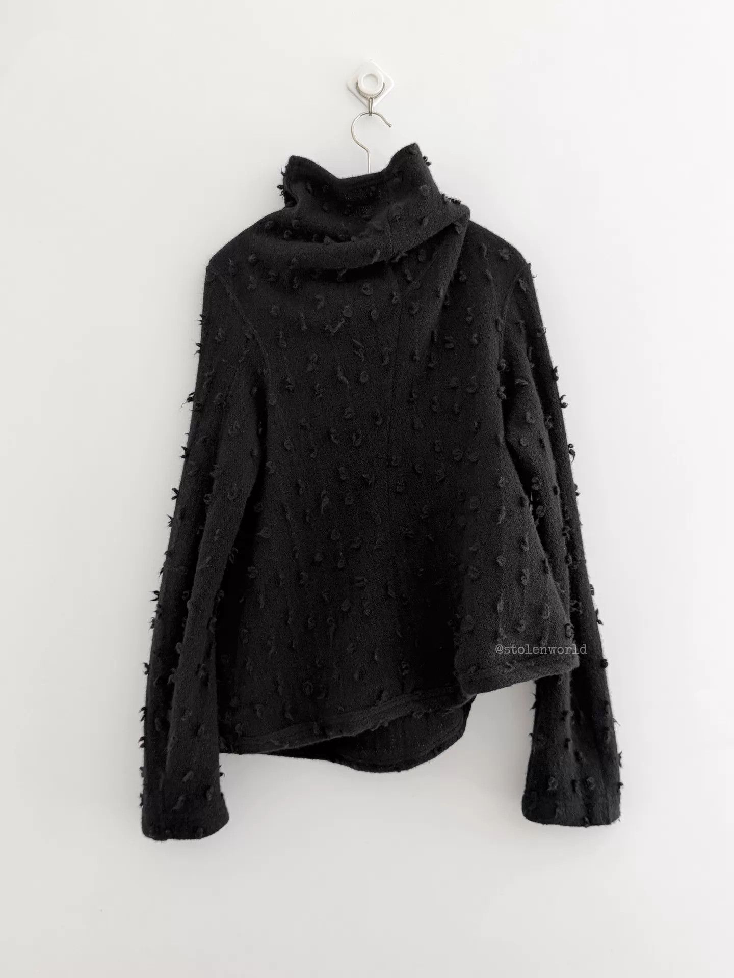 Comme des Garcons Comme des Garçons 2004 AW Wool Angora Decon Turtleneck Size ONE SIZE - 2 Thumbnail