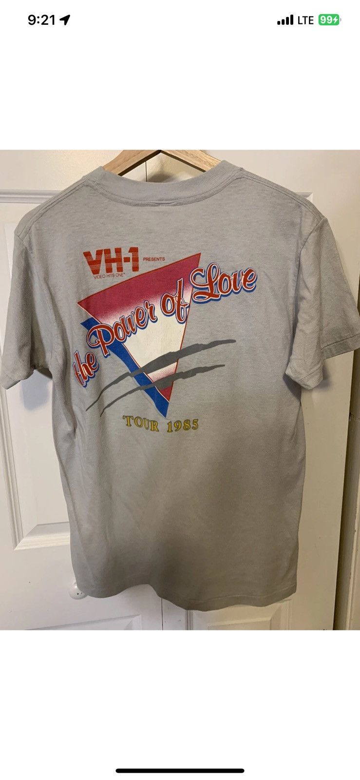 Anvil Vtg Air Supply The Power of Love 1985 Tour Music concert Size US L / EU 52-54 / 3 - 11 Thumbnail