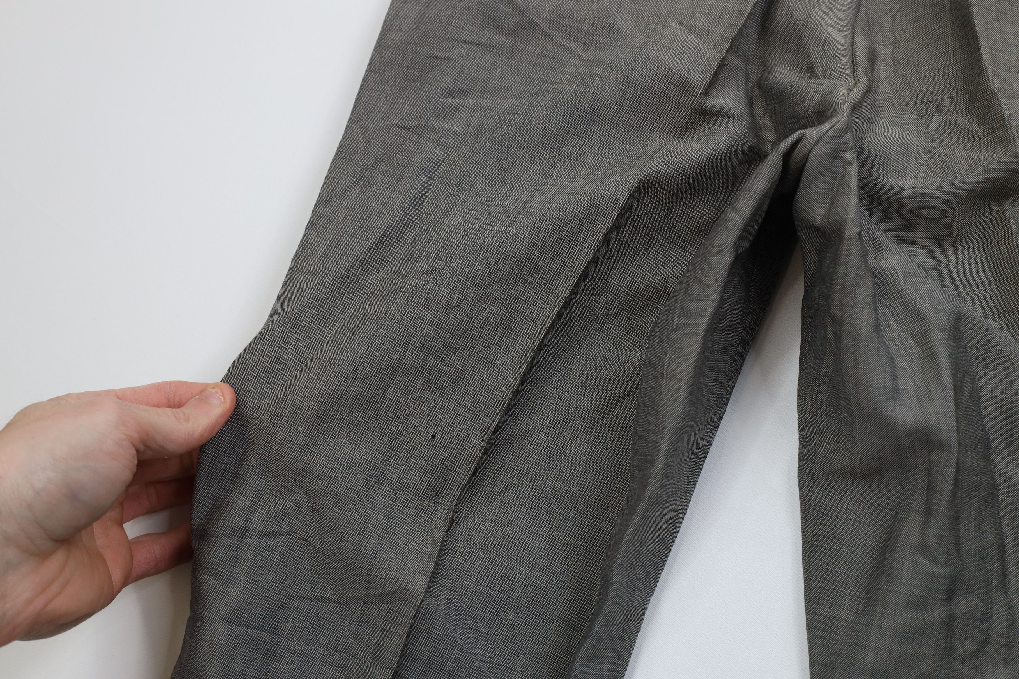 Vintage Vintage 50s Rockabilly Wool Rayon Gabardine Chino Pants USA Size US 28 / EU 44 - 14 Thumbnail
