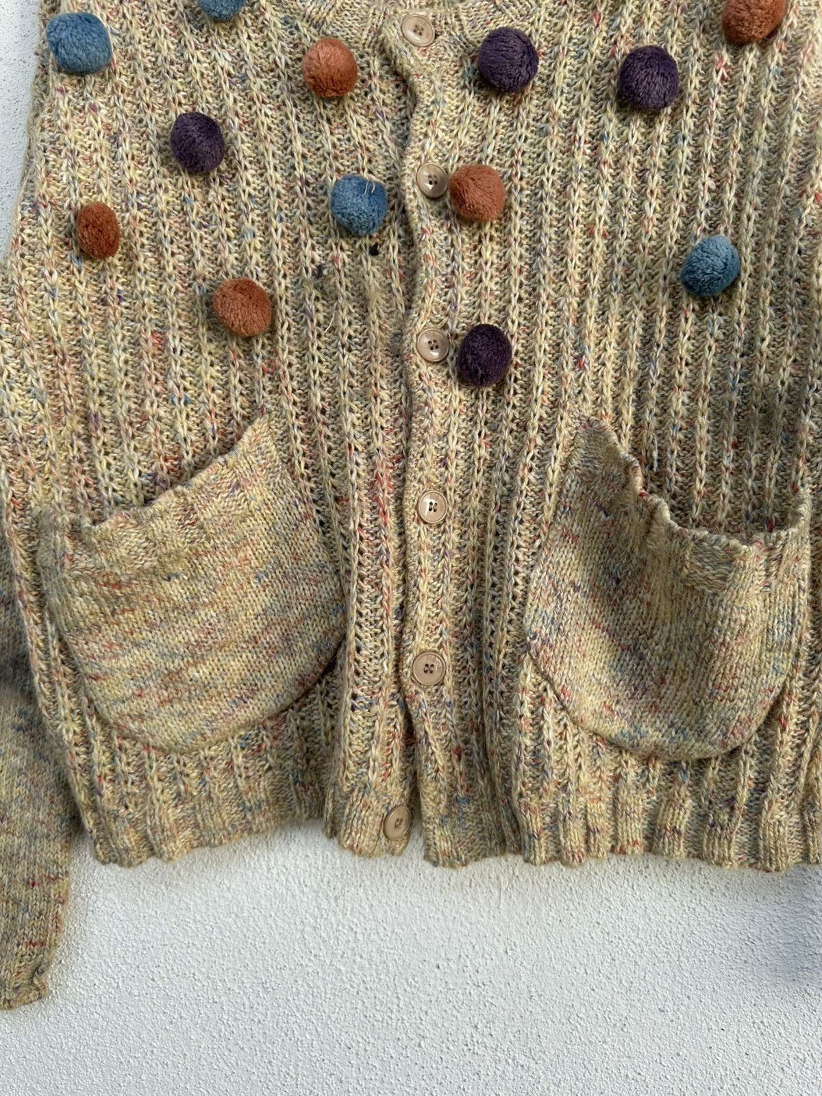 Issey Miyake × Japanese Brand × Ne-Net Ne-net Buttons Cardigan Size L / US 10 / IT 46 - 5 Thumbnail