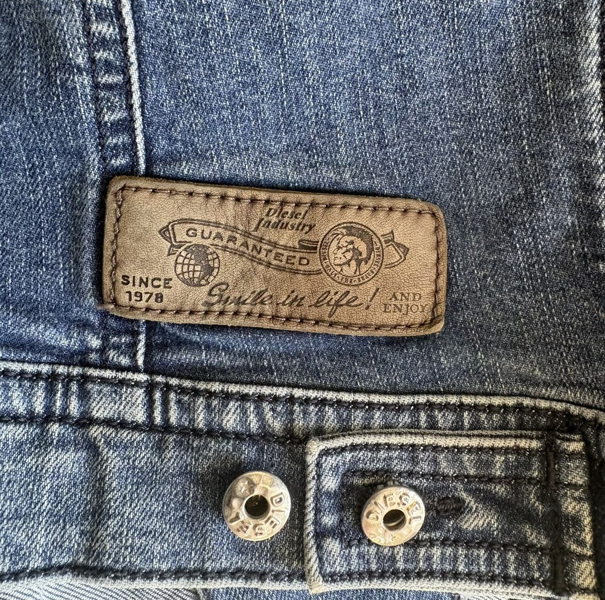 Diesel DIESEL INDUSTRY DENIM JACKET Size S / US 4 / IT 40 - 3 Thumbnail