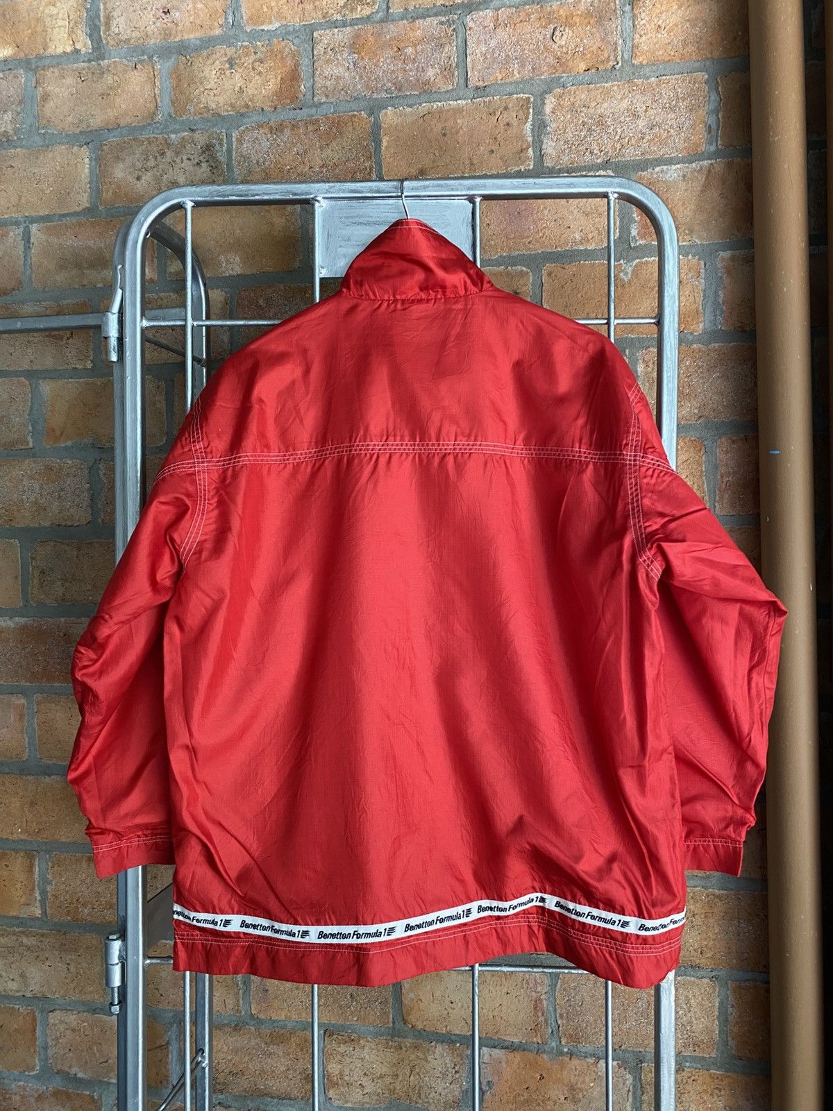 Benetton Benetton Formula 1 Red Racing-Inspired Zip Jacket Size US M / EU 48-50 / 2 - 2 Thumbnail