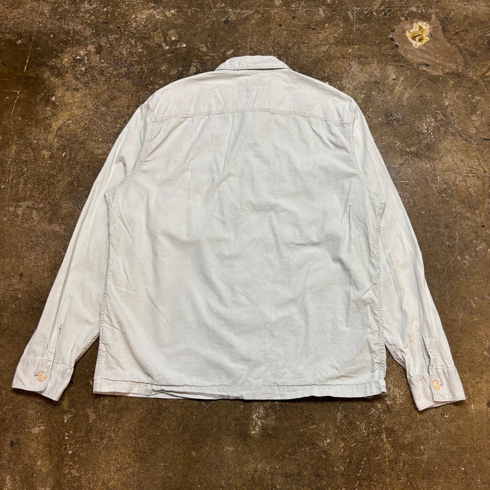 Allsaints Allsaints Strathmoor Relaxed Utility Button Up Shirt Men's M Size US M / EU 48-50 / 2 - 3 Thumbnail