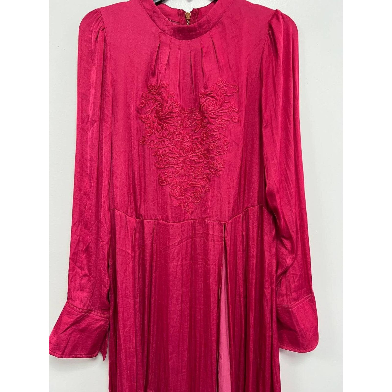 Free People Free People New Midi Maxi Tunic Dress Red M A000404 Size M / US 6-8 / IT 42-44 - 4 Thumbnail