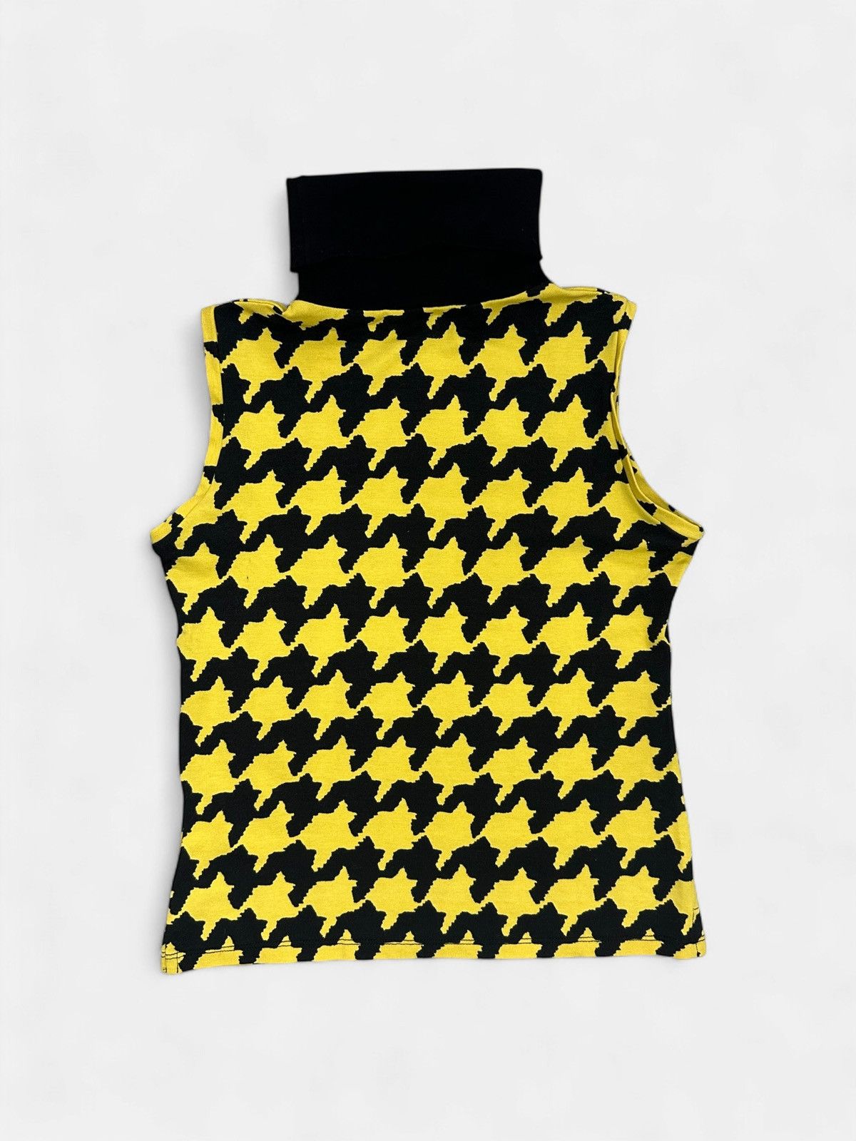 Alexander McQueen Alexander Mcqueen - Yellow Turtleneck / Tanktop Size S / US 4 / IT 40 - 2 Thumbnail