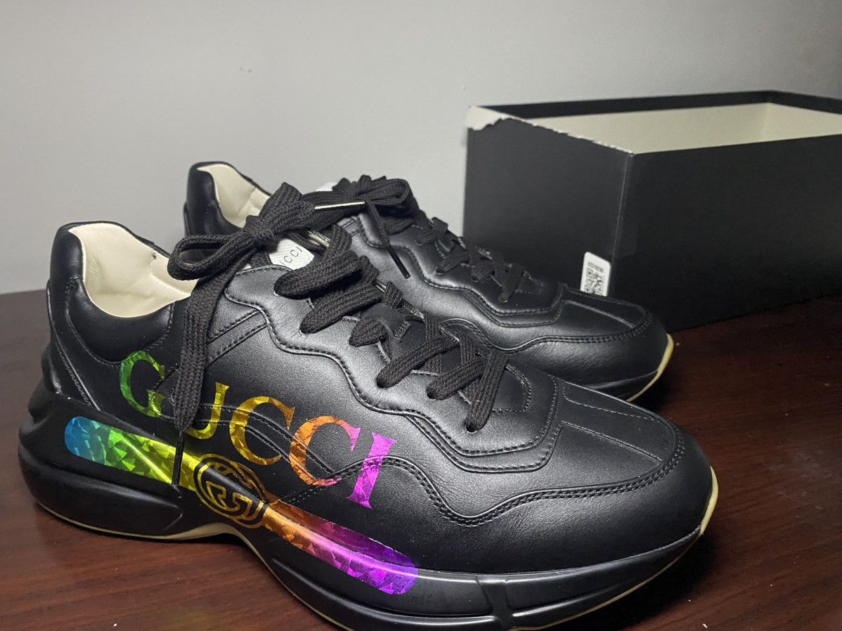 Gucci Gucci rython sneakers Size US 9 / EU 42 - 1 Thumbnail
