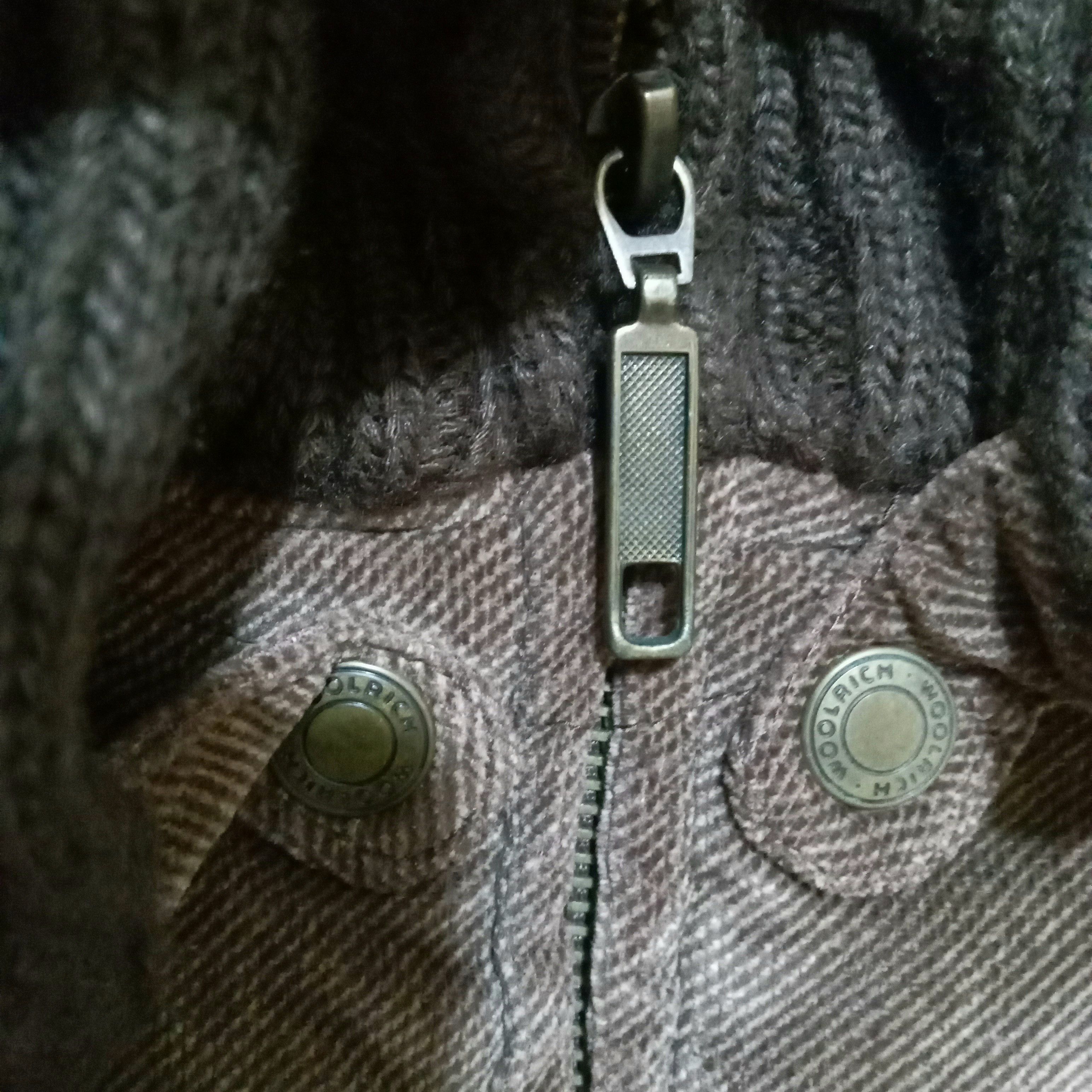 Japanese Brand × Vintage × Woolrich Woolen Mills Woolrich vintage velvet Jacket Turtle Neck bomber style Size L / US 10 / IT 46 - 3 Thumbnail