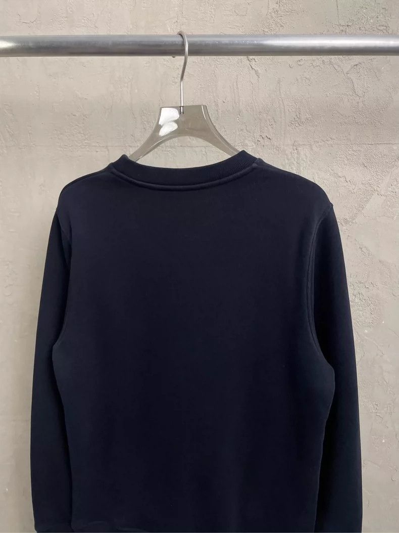 Loewe LOEWE Black embroidered Logo round neck hoodie Size S / US 4 / IT 40 - 2 Thumbnail