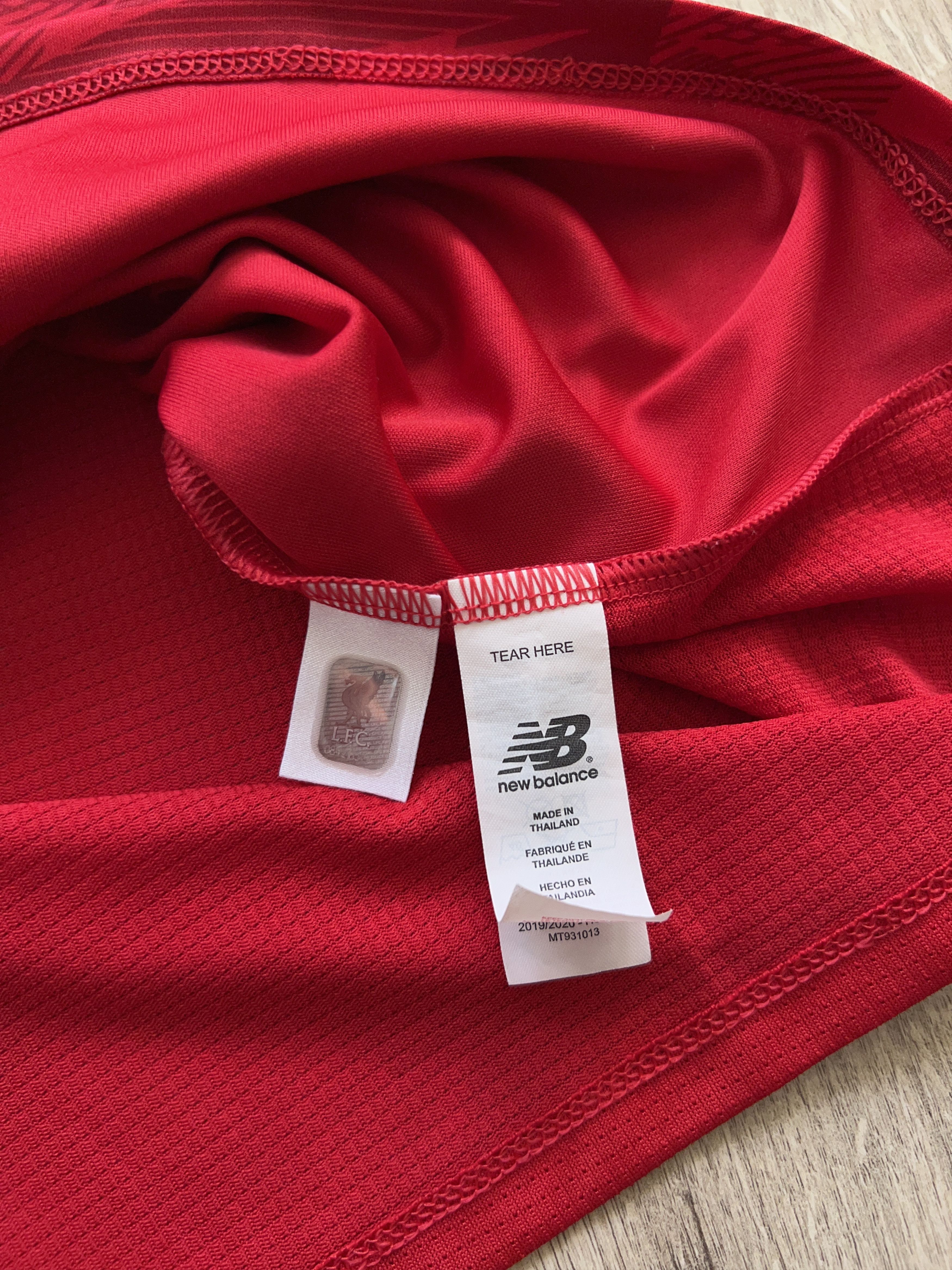 New Balance Mens Liverpool 2019/20 Football Soccer Shirt Jersey Size XL Size US XL / EU 56 / 4 - 4 Thumbnail