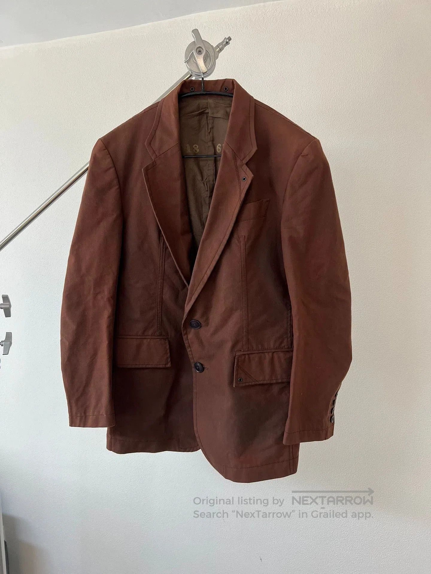 Yohji Yamamoto Red Light Jacket . Size US M / EU 48-50 / 2 - 2 Thumbnail
