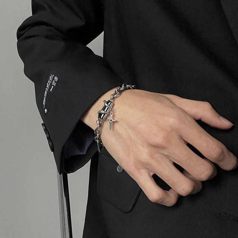 Jewelry Vintage Bracelet Y2K Punk Chain Gotch Bracelets Chains Size ONE SIZE - 2 Thumbnail
