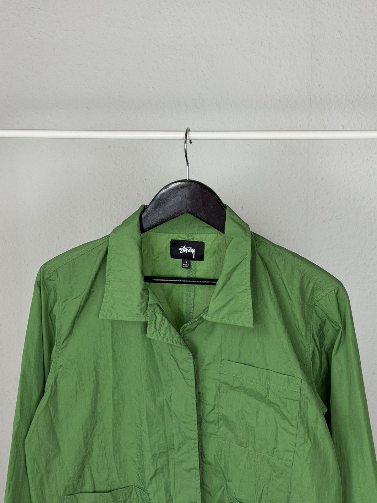 Stussy Stussy Women’s Nylon Jacket & Pants Set Green Size S Small Size S / US 4 / IT 40 - 3 Thumbnail