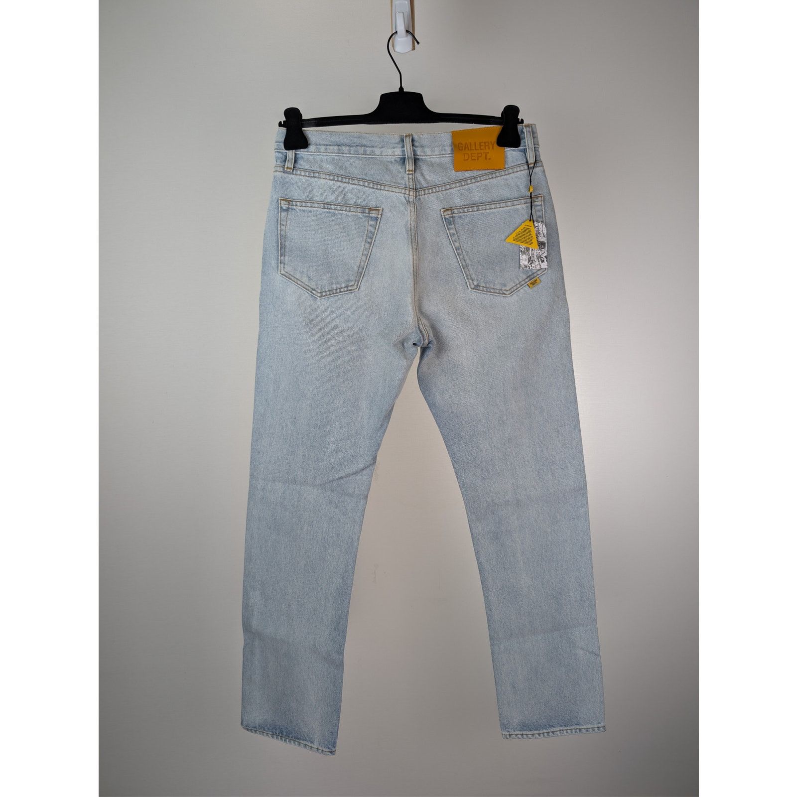 Gallery Dept. o1rshd1 Size: 32 x 32 / Pascal 5001 Straight-Leg Denim Jeans Size US 32 / EU 48 - 18 Thumbnail