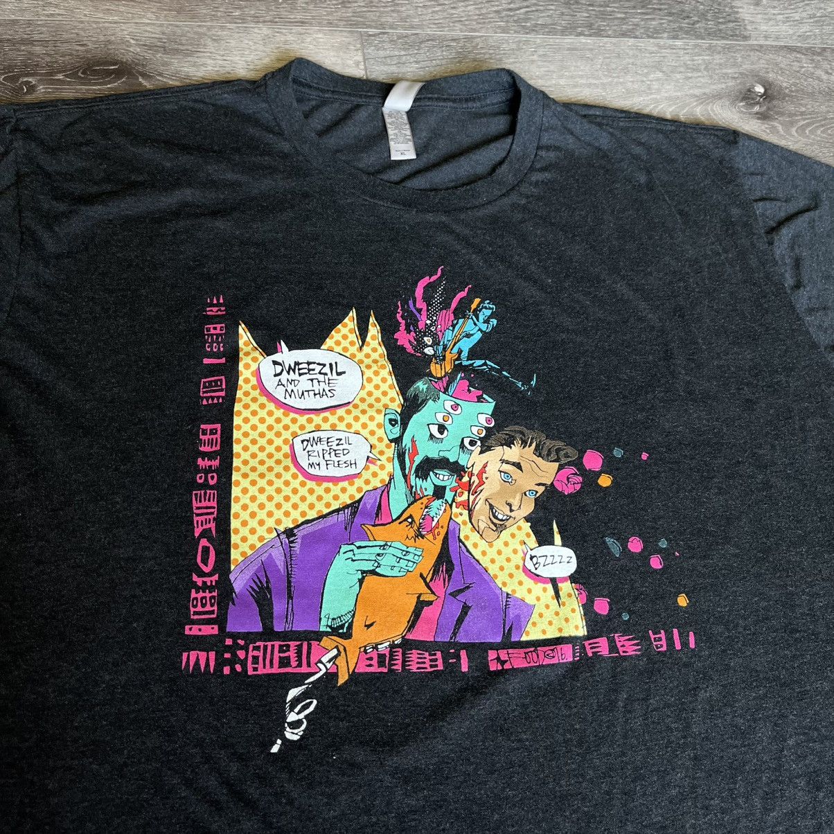 Band Tees × Vintage Rare Dweezil Zappa and The Muthas Australia Band Tour Tee Size US XL / EU 56 / 4 - 1 Thumbnail