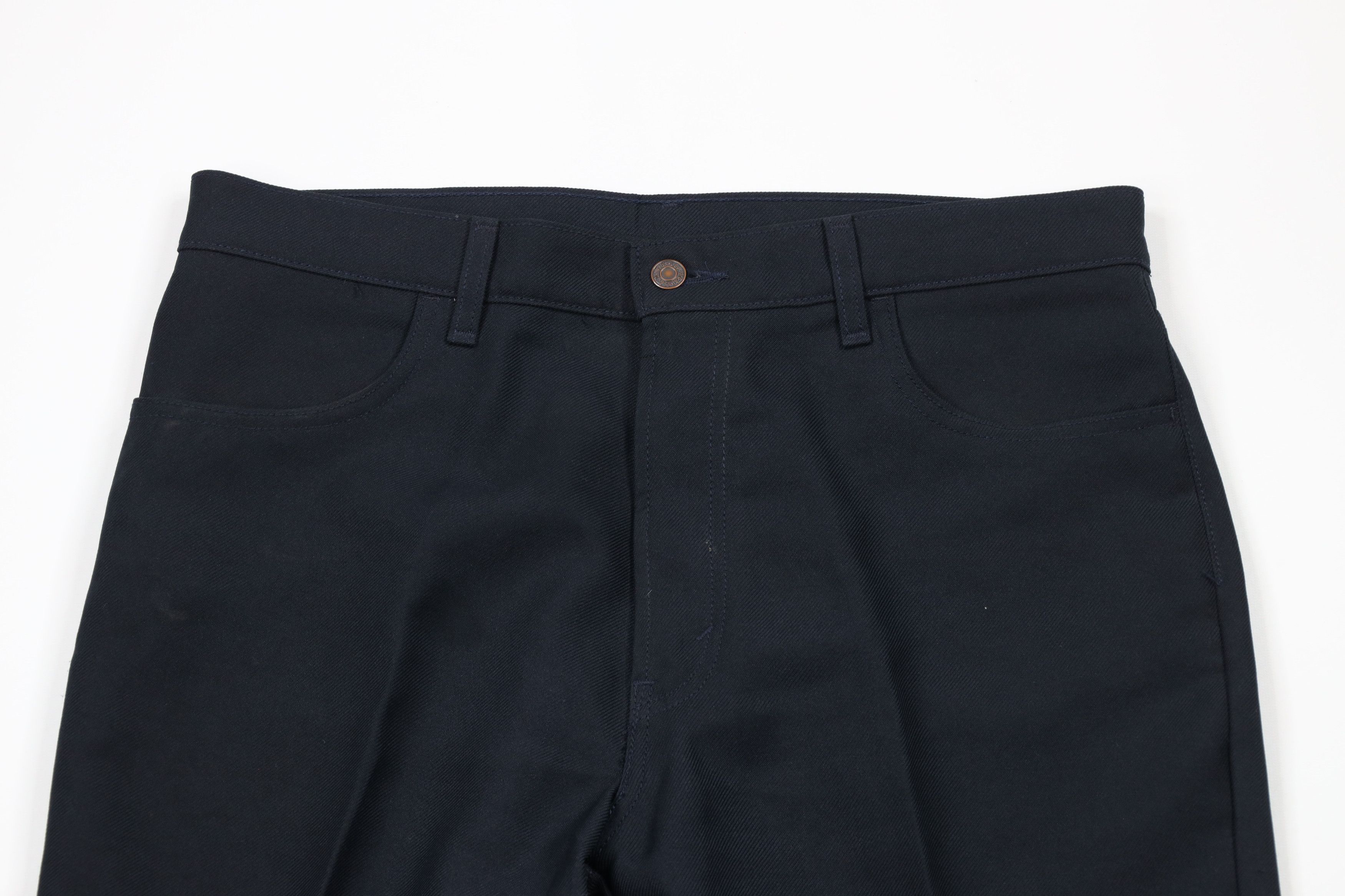 Levi's × Vintage Vintage Y2K Levis 517 Bootcut Western Chino Pants Dark Blue Size US 36 / EU 52 - 2 Thumbnail