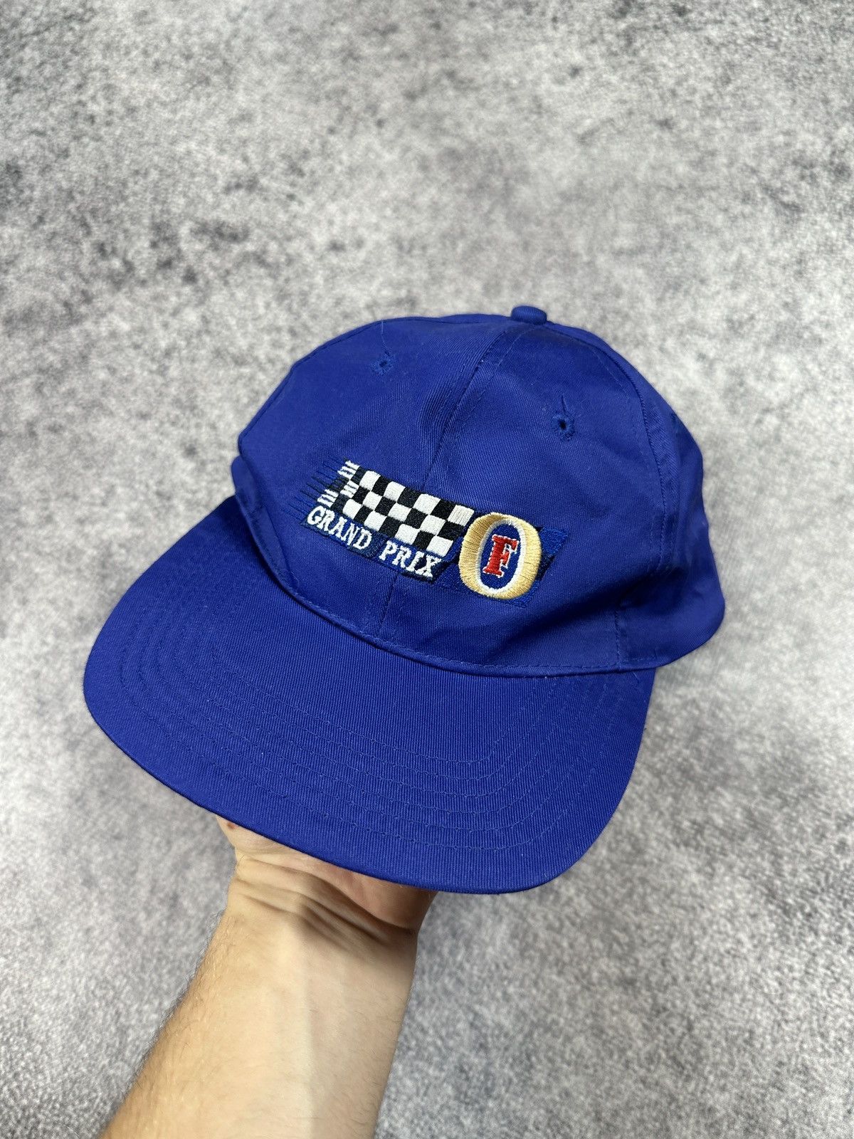 Vintage Vintage Grand Prix F1 Cap Hat Streetwear Rare Racing Casual Size ONE SIZE - 1 Thumbnail