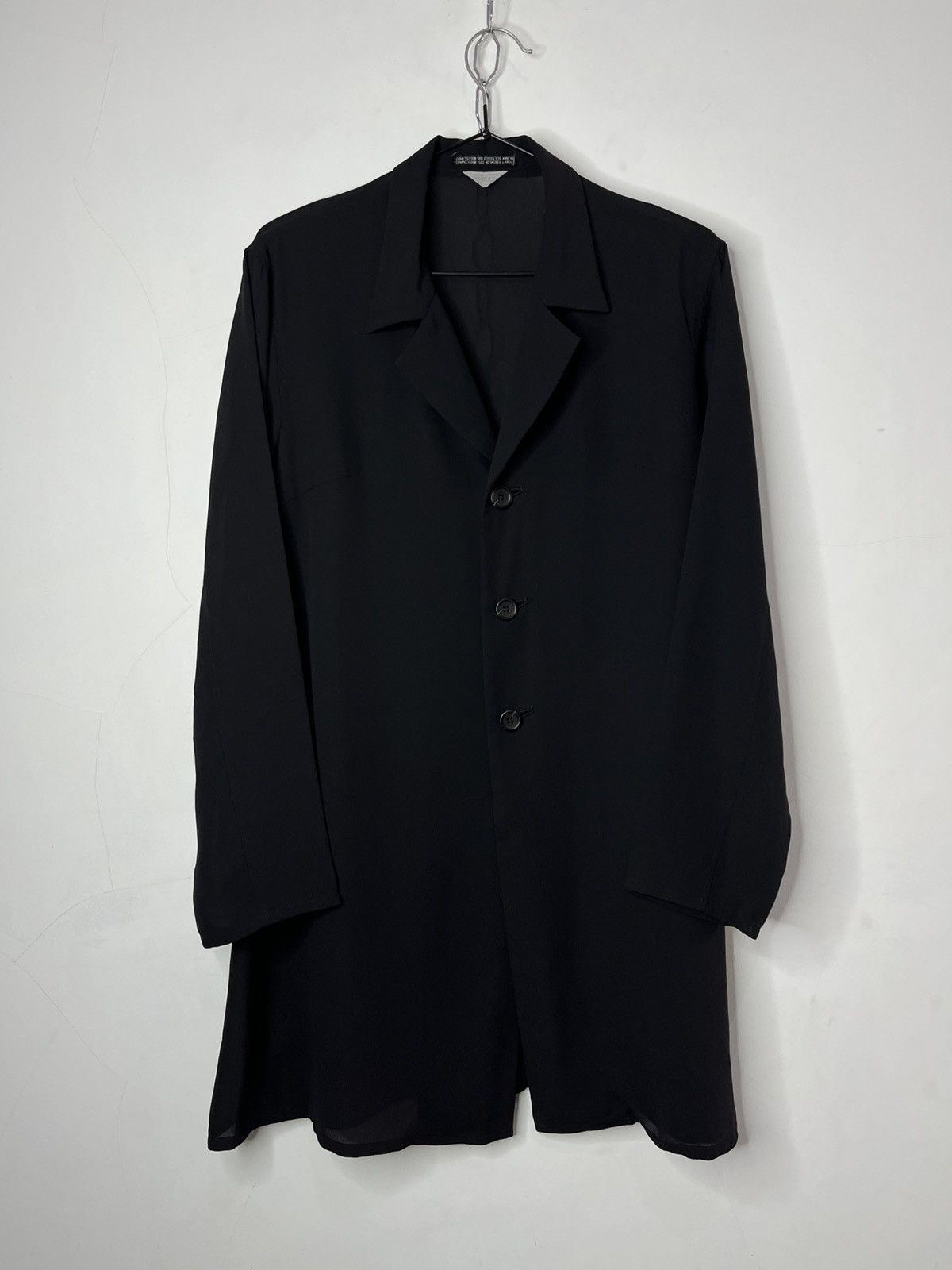 Yohji Yamamoto Ined Yohji Yamamoto Avant Garde Sheer Long Shirt Size US M / EU 48-50 / 2 - 2 Thumbnail