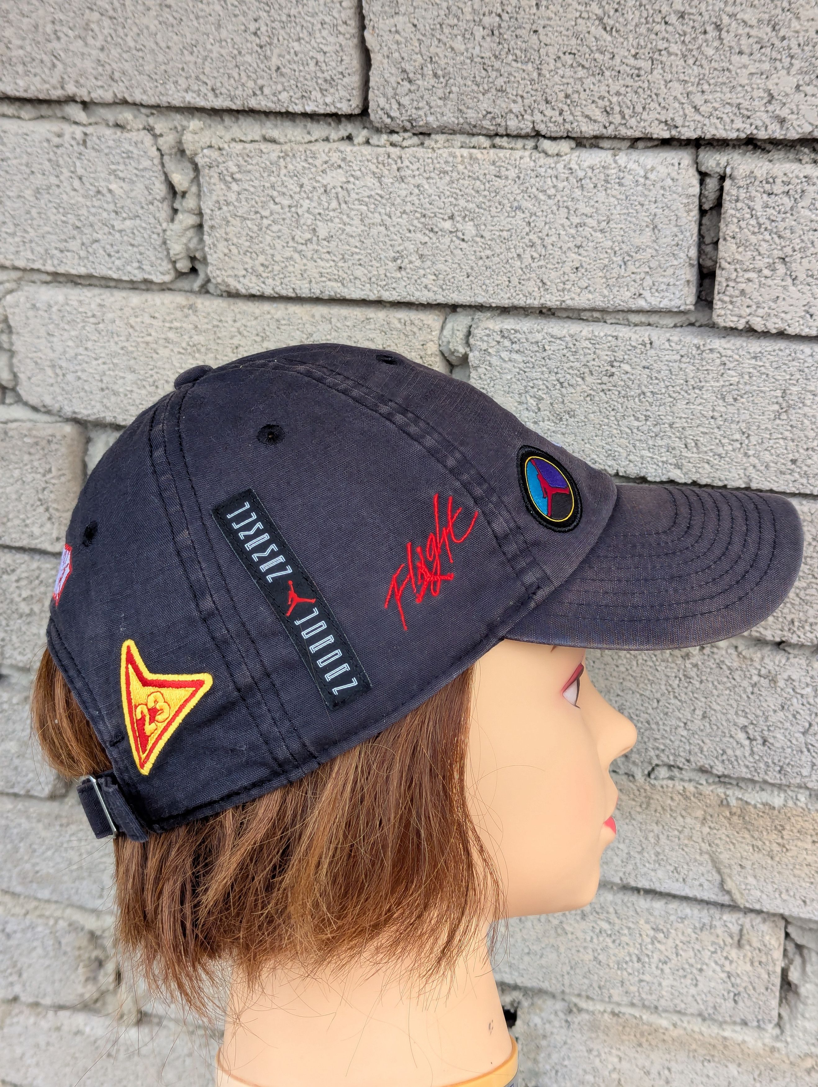 Nike Nike Air Jordan Heritage 86 H86 Sticker Patches Hat Cap Size ONE SIZE - 2 Thumbnail