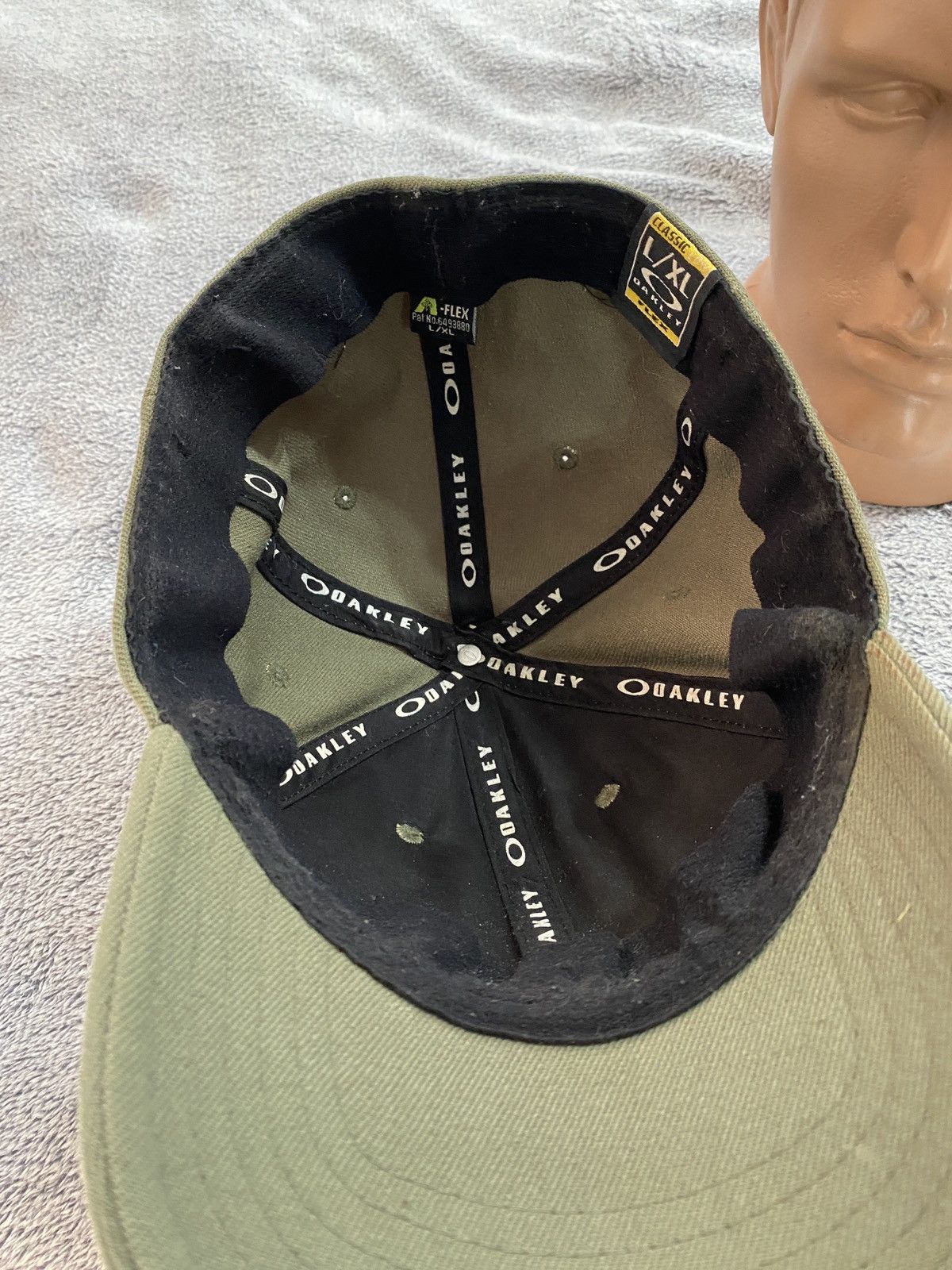 Oakley Vintage Oakley cap distressed Y2k millitary Style Size ONE SIZE - 10 Thumbnail
