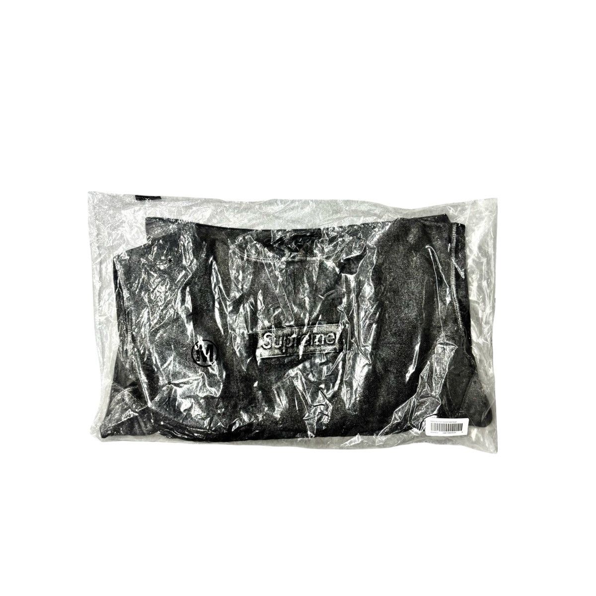 Supreme Supreme Maison Margiela MM6 Foil Box Logo Hoodie Black Size US M / EU 48-50 / 2 - 12 Thumbnail