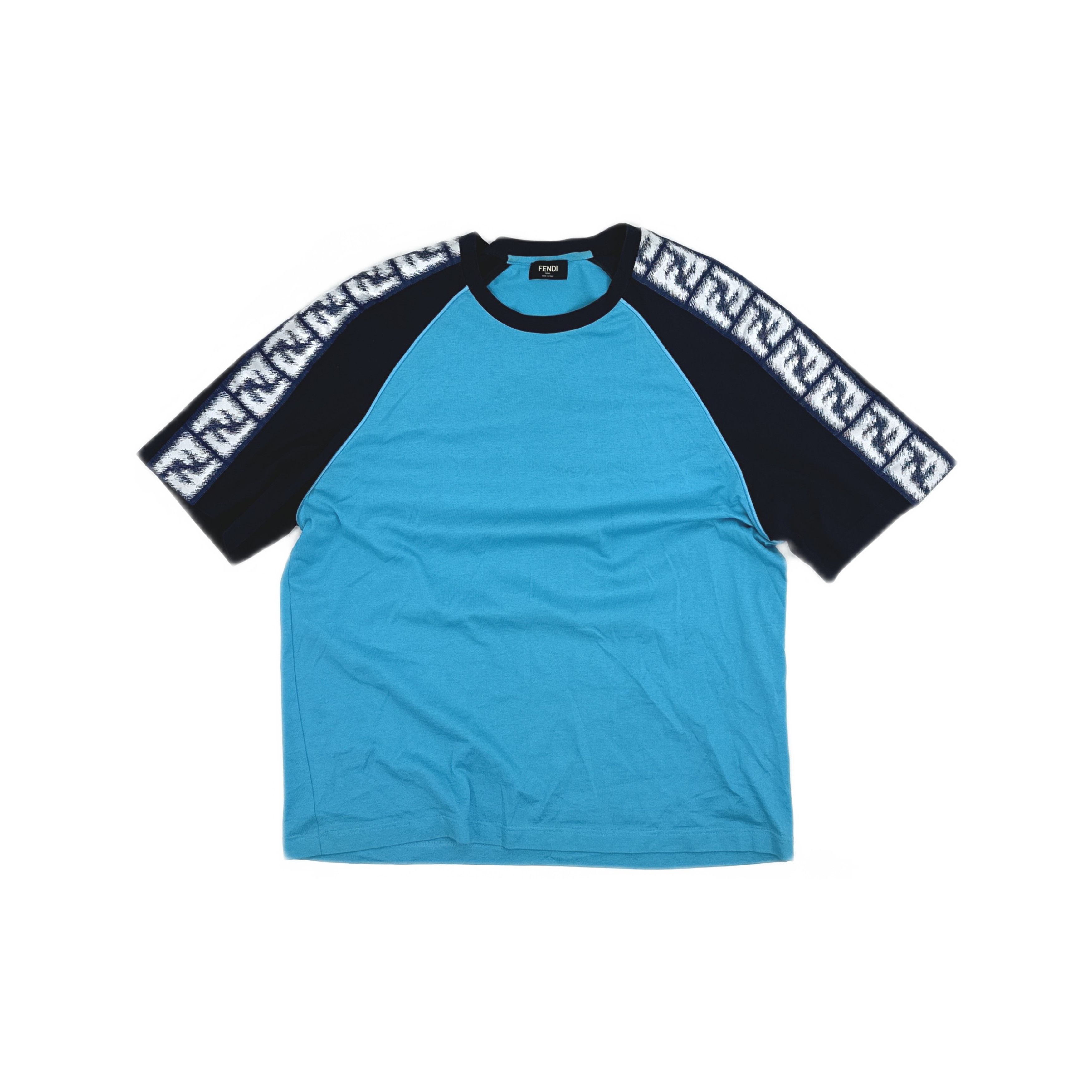 Fendi Fendi FF Logo Tape T-Shirt Size S Size US S / EU 44-46 / 1 - 1 Thumbnail