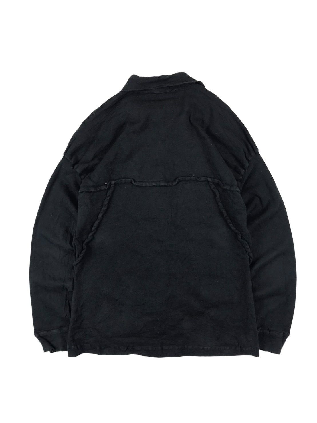 Issey Miyake Issey Miyake Black Shirt Size M / US 6-8 / IT 42-44 - 10 Thumbnail