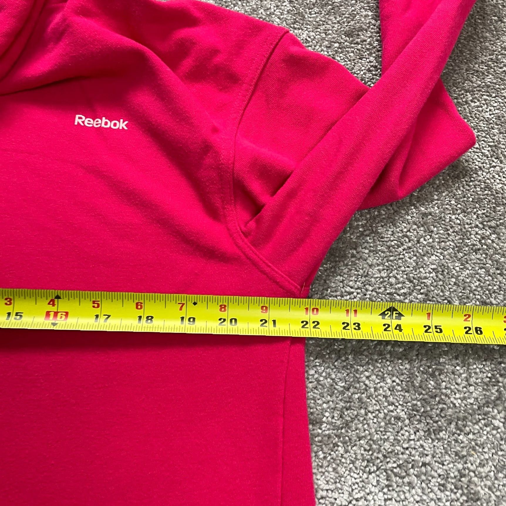 Reebok Reebok Sweatshirt Womens Large XL Red Turtleneck Drawstring Pullover Jacket Size XL / US 12-14 / IT 48-50 - 5 Thumbnail