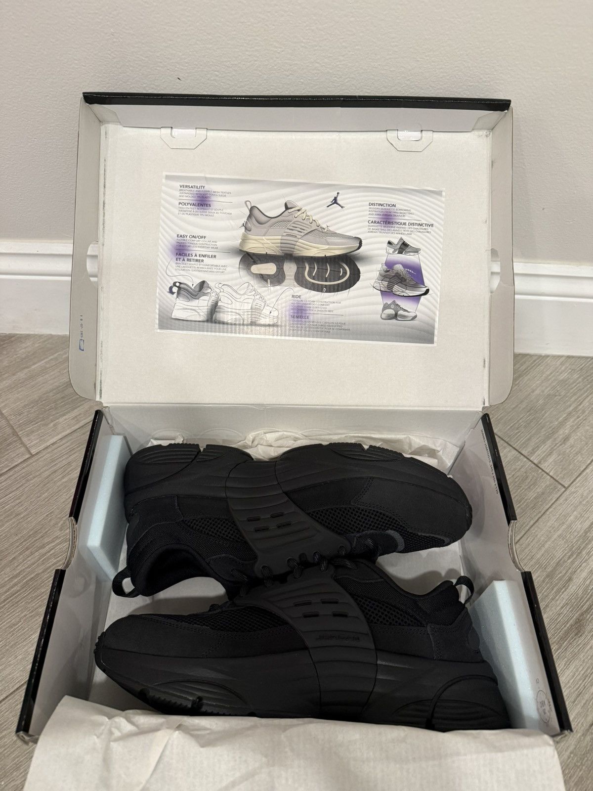 Jordan Brand Air Jordan Trunner O/S Black Cat Black Anthracite Size 12 Size US 12 / EU 45 - 3 Thumbnail