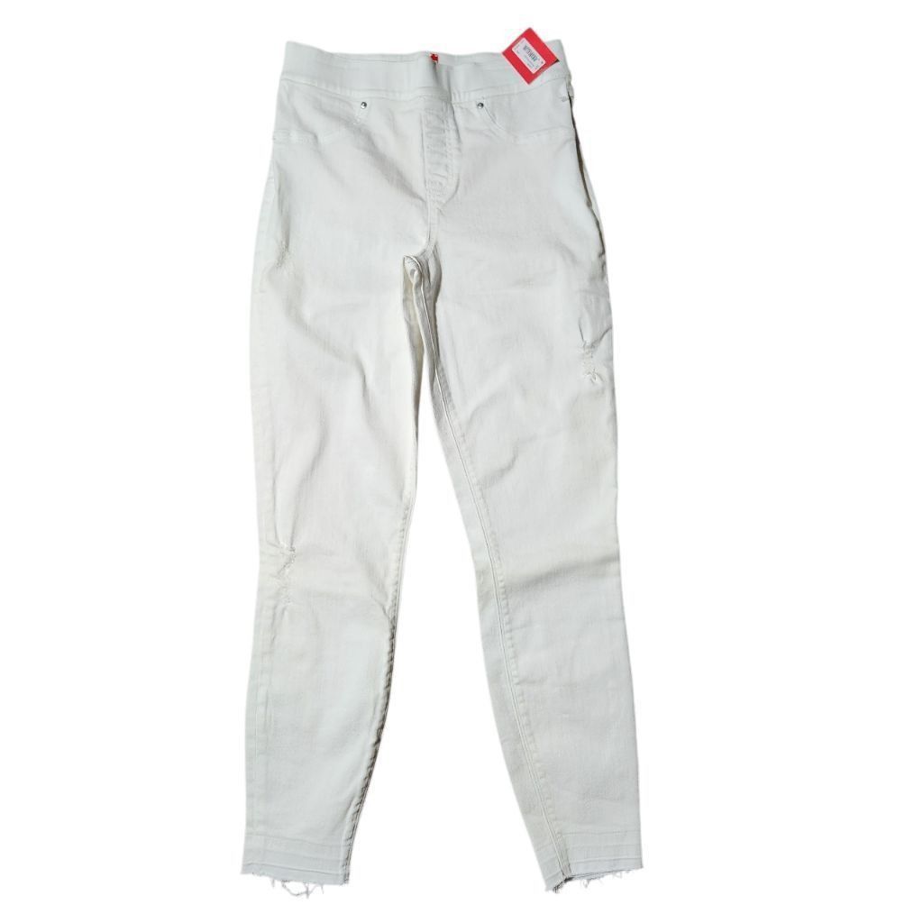 Spanx Women's SPANX Jeans White Distressed Size S Size 28" / US 6 / IT 42 - 3 Thumbnail