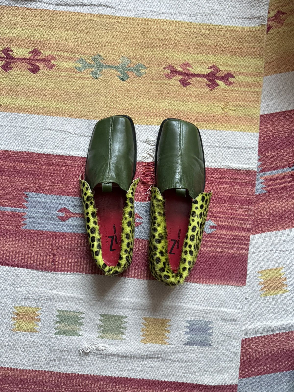 Genuine Leather Vintage Zurkinden Chaussures y2k Low Genuine Leather Shoes Size US 10 / IT 40 - 5 Thumbnail