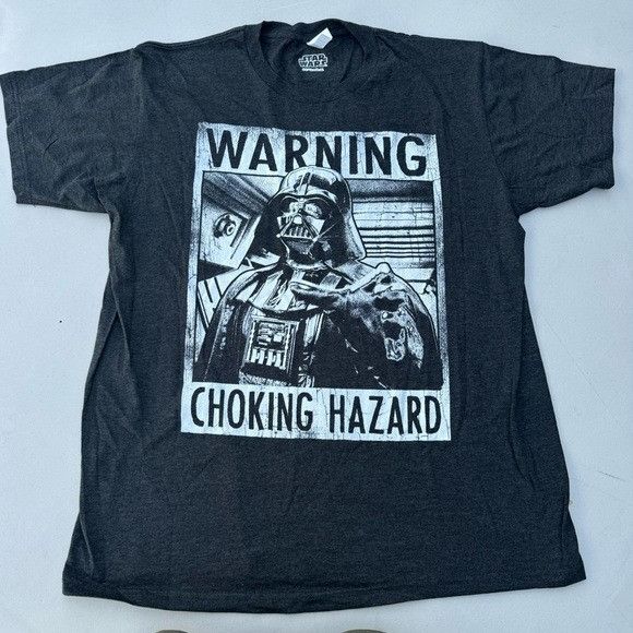 Star Wars New Star Wars Men's Vader Choking Hazard T-Shirt Black Sz La Size US L / EU 52-54 / 3 - 2 Thumbnail
