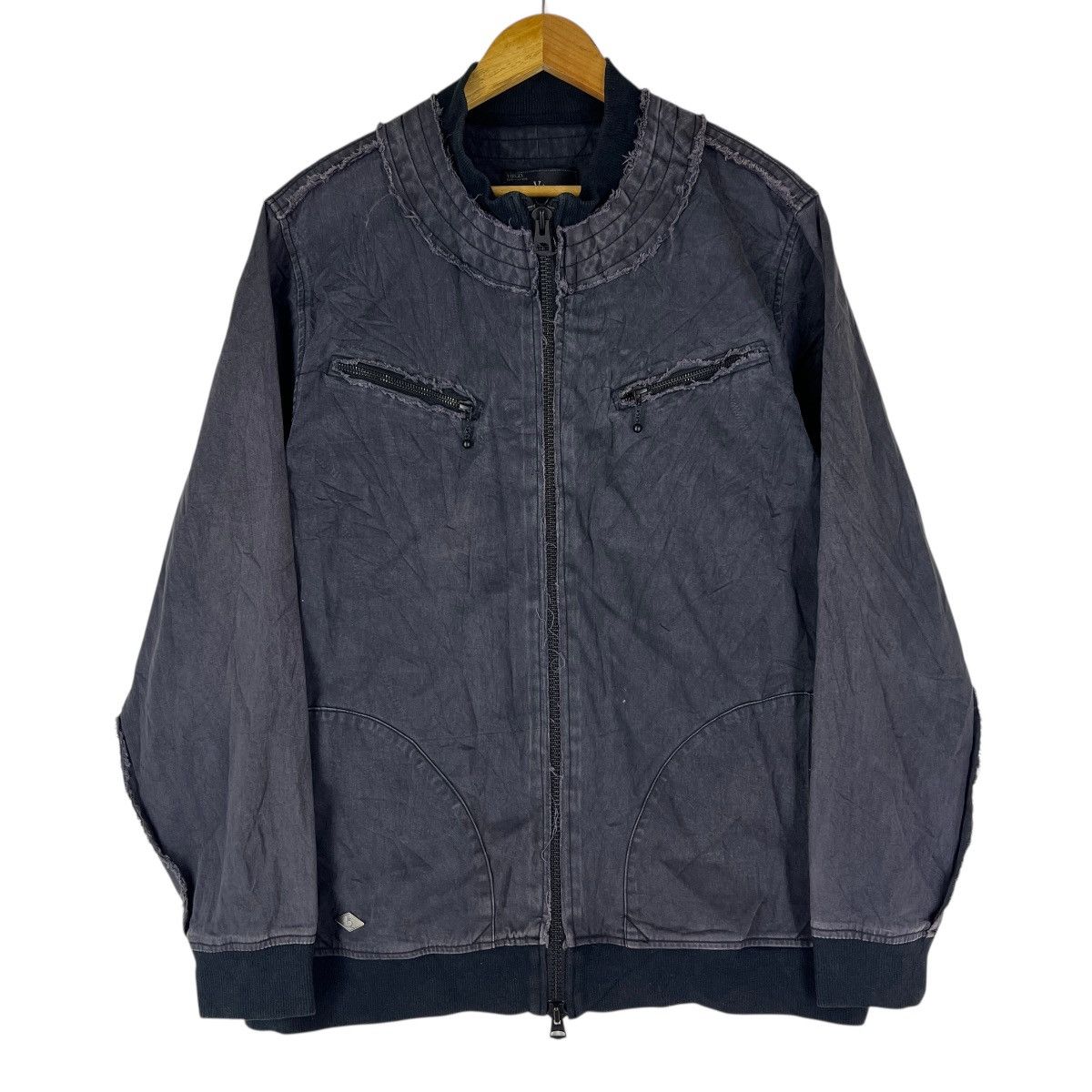 Japanese Brand 🔥 Virgo Colar Less Blouson Bomber Jacket made In japan Size US L / EU 52-54 / 3 - 1 Thumbnail