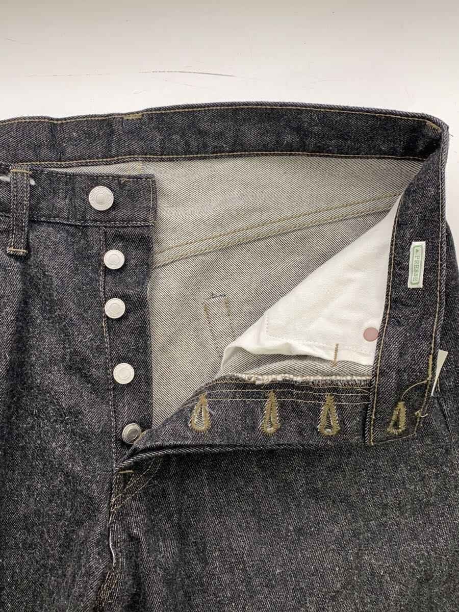 A.PRESSE Black Washed Denim Pants Size US 32 / EU 48 - 3 Thumbnail