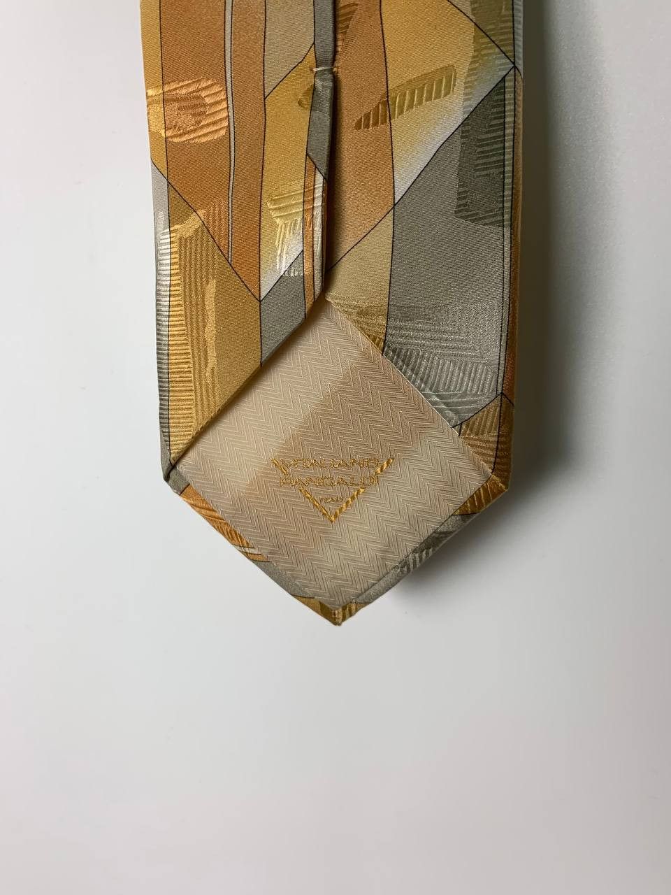 Vitaliano vitaliano pancaldi silk tie geometric Size ONE SIZE - 4 Thumbnail