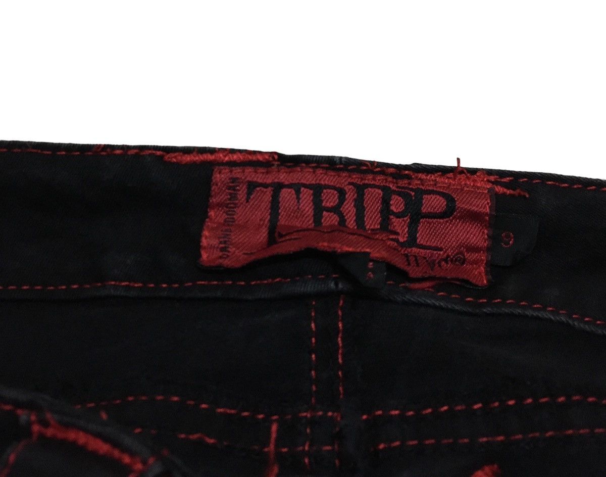 If Six Was Nine Rare Design Vintage Tripp Bondage Avant Garde Pants 1990s Size US 30 / EU 46 - 7 Thumbnail