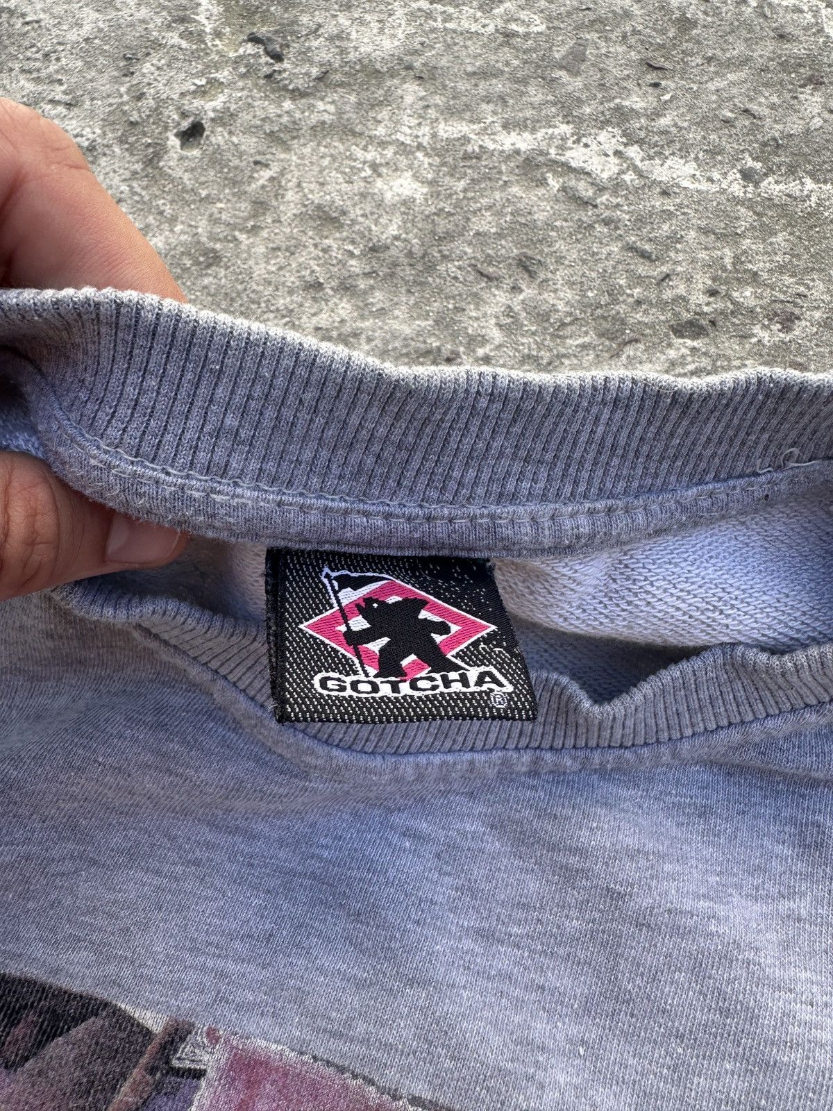Gotcha Y2K Gotcha Big Logo Sweatshirt Streetwear Style USA L Rare Size US L / EU 52-54 / 3 - 4 Thumbnail