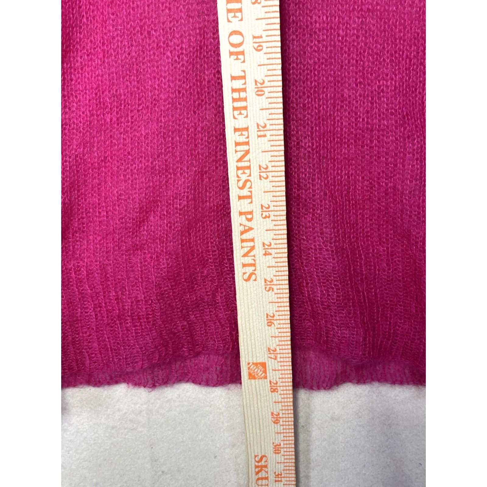 Anthropologie Anthropologie Charlie & Robin Blouse Shirt Women S-M Pink Mohair Knit Long Sleeve Lightweight Blouse Homе? Size S / US 4 / IT 40 - 4 Thumbnail