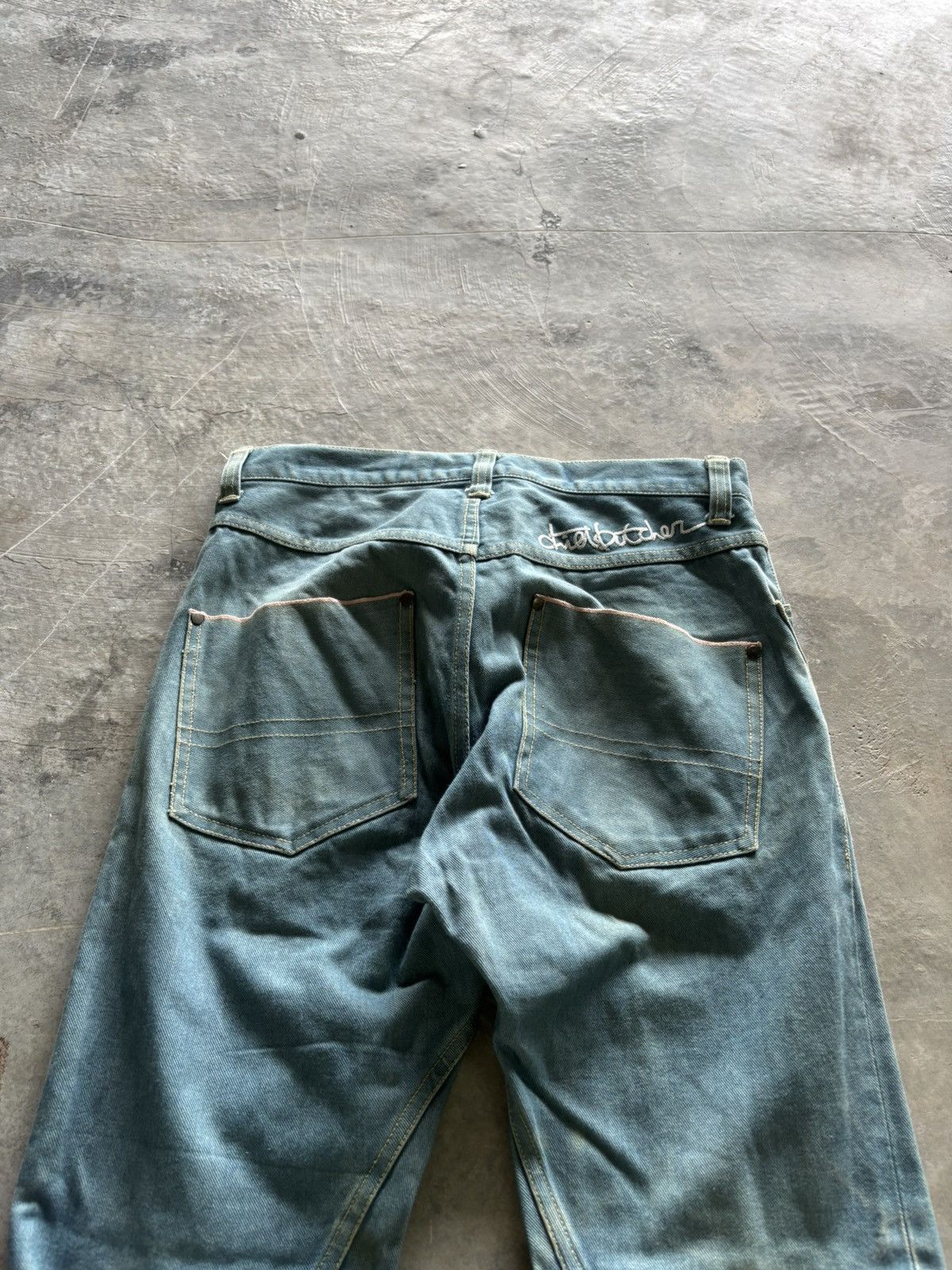 Diet Butcher Slim Skin RARE diet butcher slim skin jeans rainbow zipper leg Size US 32 / EU 48 - 12 Thumbnail