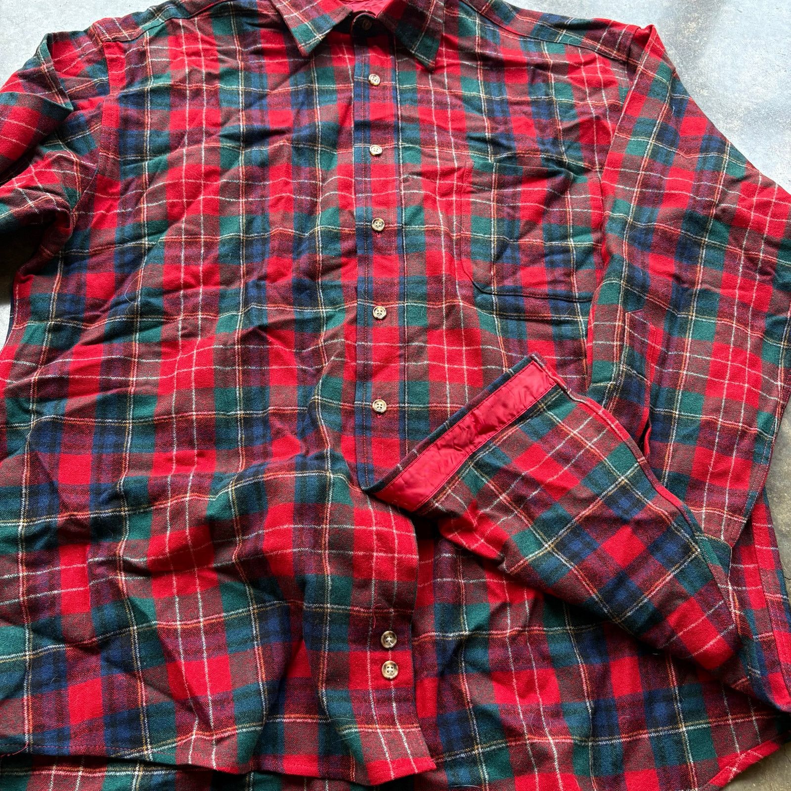 Pendleton Vintage Pendleton Virgin Wool Plaid Flannel Size US XL / EU 56 / 4 - 4 Thumbnail