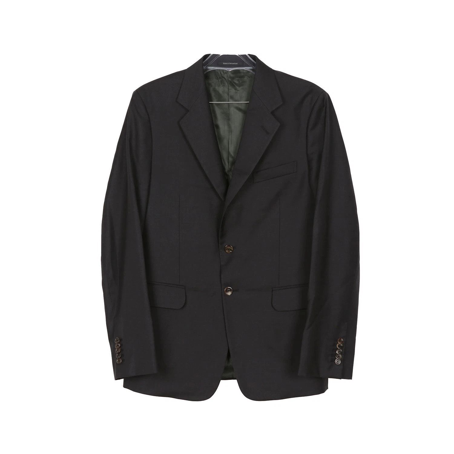 o1mt1gz0725 London Suit in Dark Grey