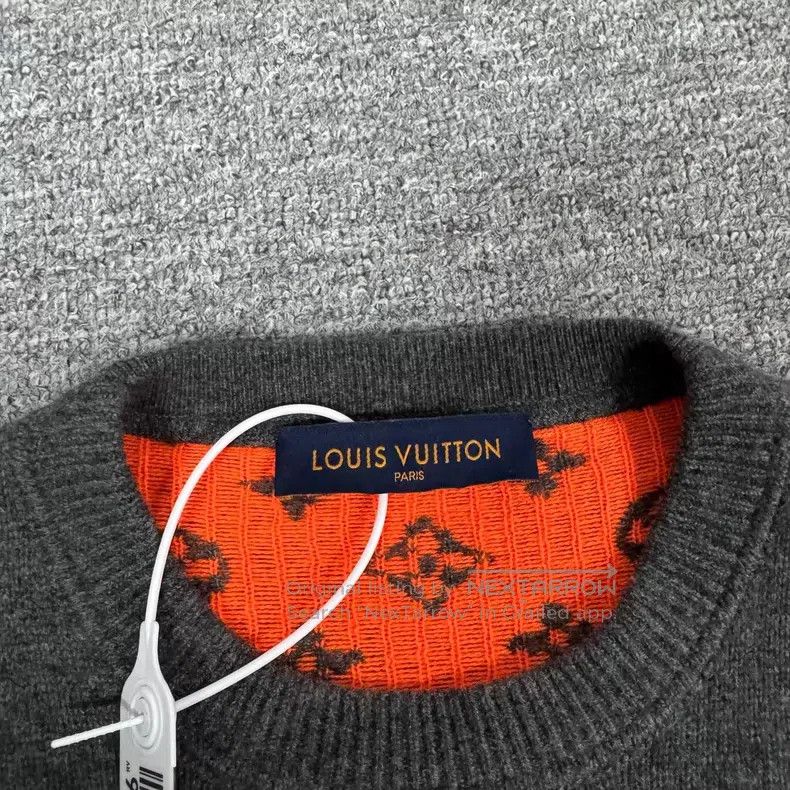 Louis Vuitton Louis Vuitton Cashmere full print print knit sweater Size US XL / EU 56 / 4 - 5 Thumbnail