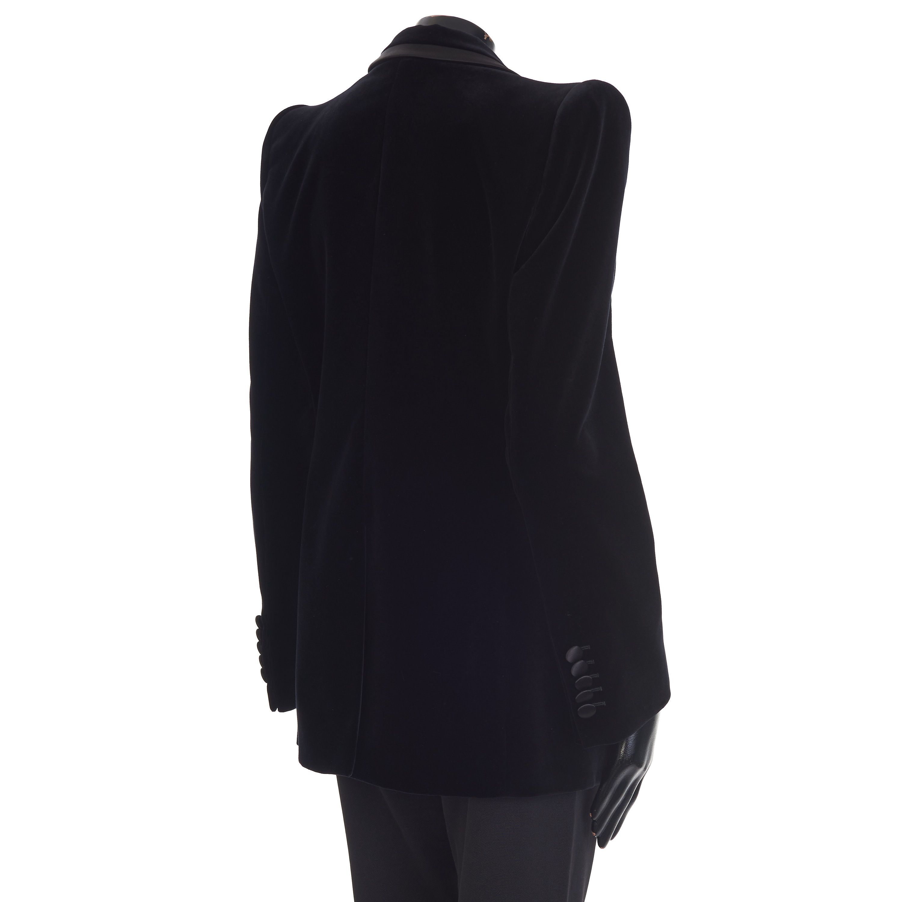 Gucci Single-breasted Velvet Jacket Size M / US 6-8 / IT 42-44 - 6 Thumbnail