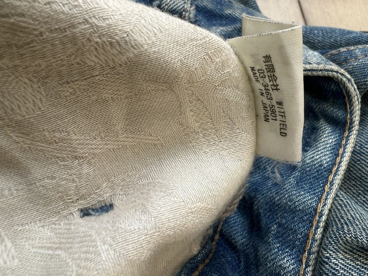 Mr. Olive Mr. Olive Japan Mud Denim Selvedge Distressed Jeans Size US 29 - 24 Thumbnail