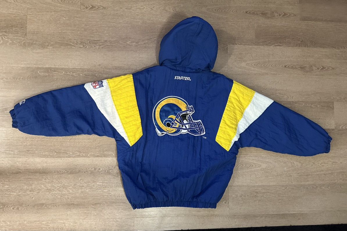 Starter LA Rams NFL 90s Starter Jacket Size US L / EU 52-54 / 3 - 2 Thumbnail